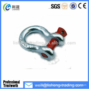 Alloy steel US Type Forged Screw Pin Bow Shackle